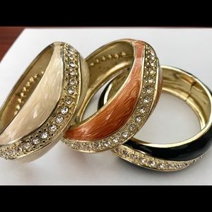 Set of three bracelets